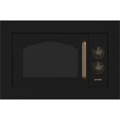 Gorenje BM235CLB Εντοιχιζόμενος Φούρνος Μικροκυμάτων με Grill 23lt Μαύρος